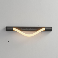 Modern 4.5W/6.5W Woven Silicone Tube Wall Light