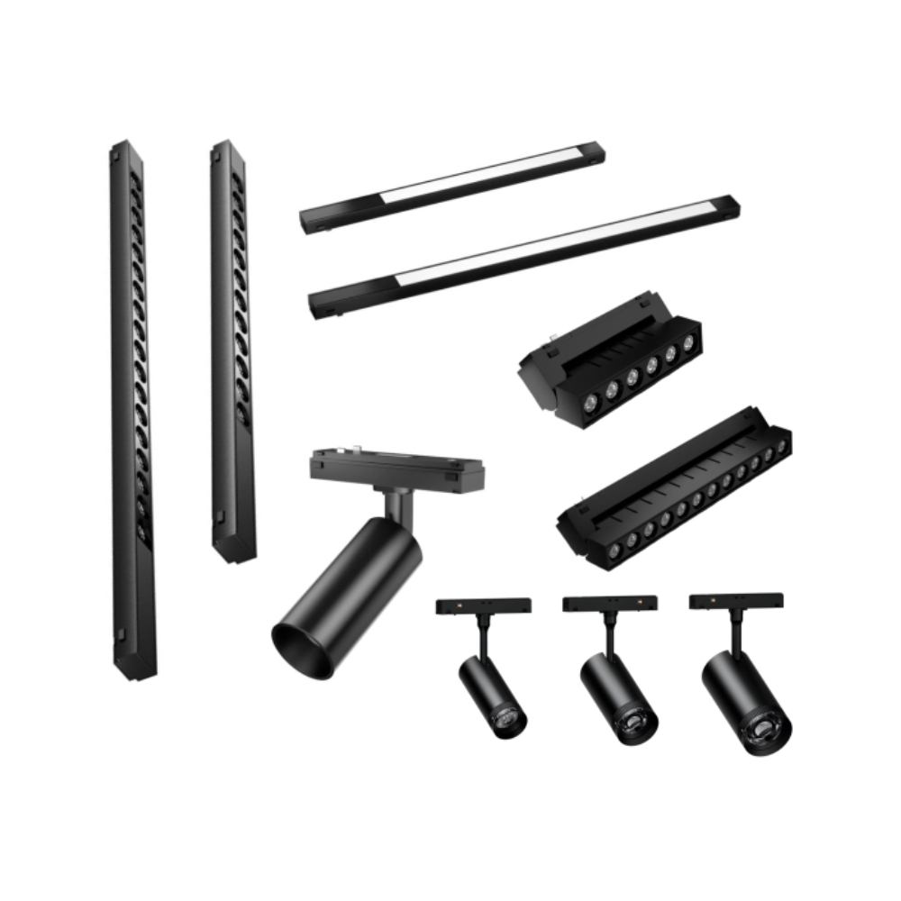Ultra Slim Tang Series Magnetic Track Light​ for Low Ceiling Building Retrofit