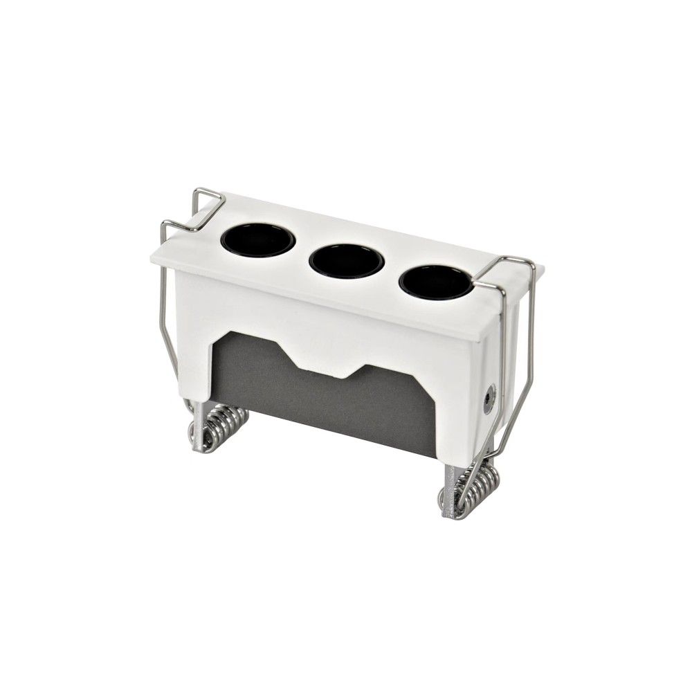 3 heads recessed downlight