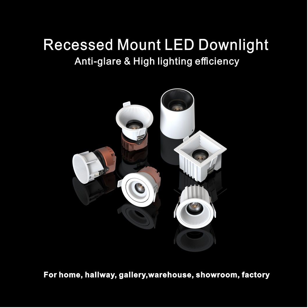 Zhao Series 6 Different Color Round Square Shape LED Surface Mounted Downlight