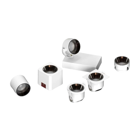 Zhou Series Recessed Surface Track Pendant Installation LED Down Light Fixture
