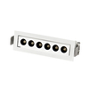 6 heads 9w led recessed downlight