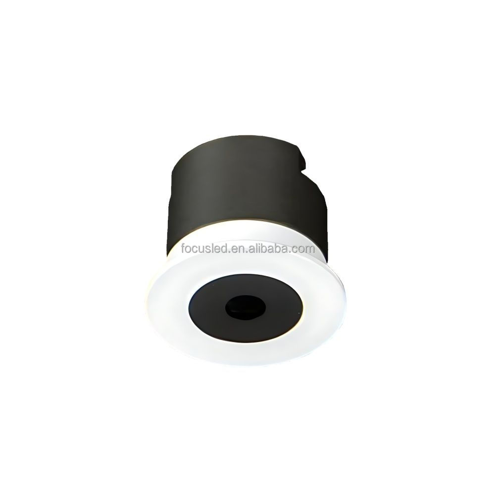 Minimalist Design Villa Indoor round 1 head Ceiling Spotlights Recessed Trim Anti Glare 2W 6W 8W 14W 18W mini COB LED Downlight