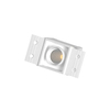 Single Head White Dimmable Recessed Trimless Fixed LED Grille Light 5W 10W 15W 20W Square Adjustable Dimmable LED Downlight