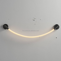 Modern 6.5W/12.5W Woven Silicone Tube Wall Light