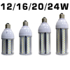 Energy Saving 12W 16W 20W 24W SMD E27 E40 Base LED Corn Light Bulb for HID CFL Replacement