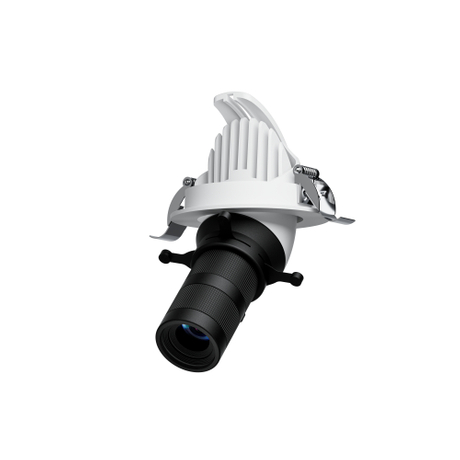Yang Series 10W/15W/20W/30W Recessed Mounted Dimmable Smart Shapeable Gimbal LED Projector Spotlight
