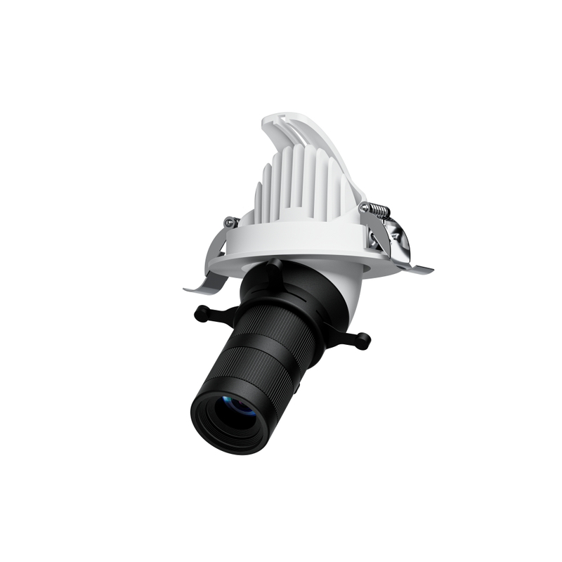 Yang Series 10W/15W/20W/30W Recessed Mounted Dimmable Smart Shapeable Gimbal LED Projector Spotlight