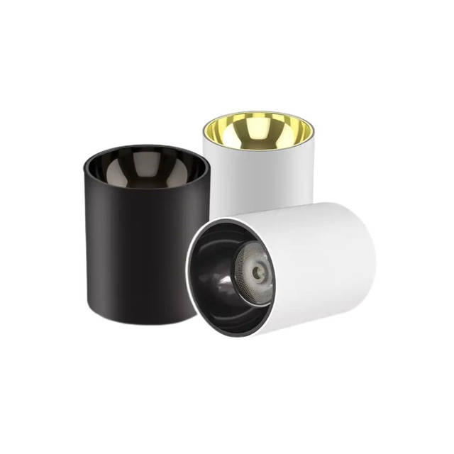 Hotel Waterproof IP65 Dimmable Commercial 10W 15W 20W 30W 40W 60W Spotlight Recessed Trimless Anti Glare Ceiling LED Downlight