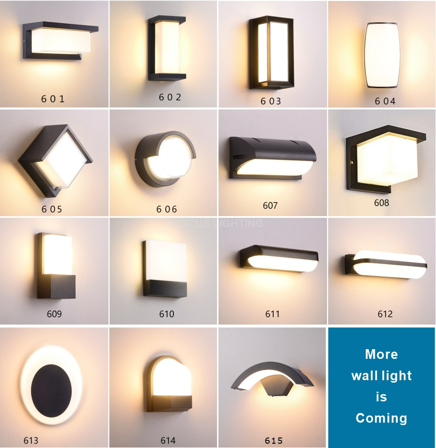 AC110v/220V Indoor and Outdoor LED Wall Light