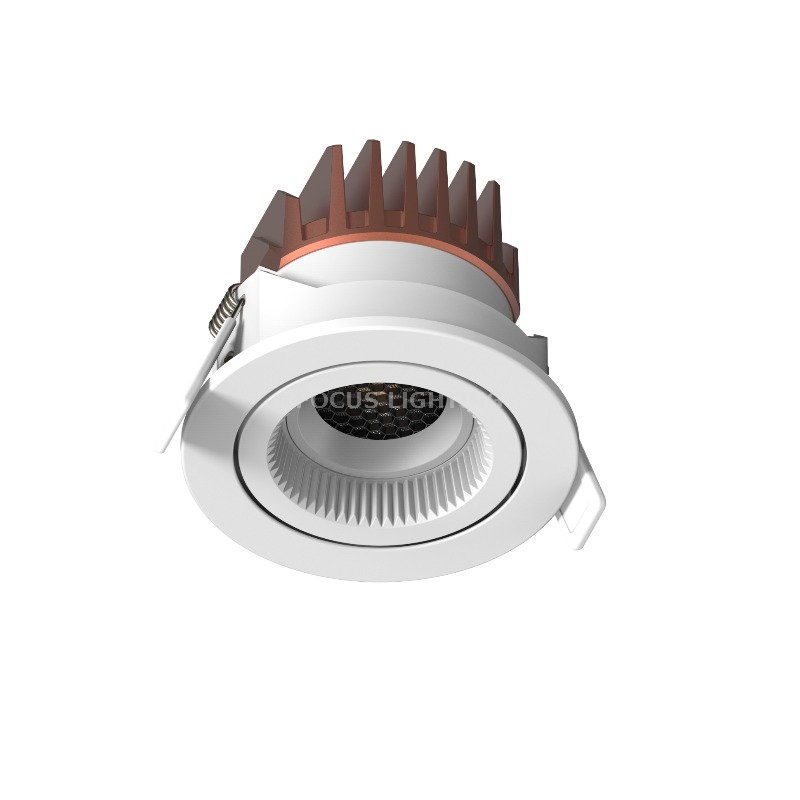 Zhao Series 6 Different Color Round Square Shape LED Recessed Downlight