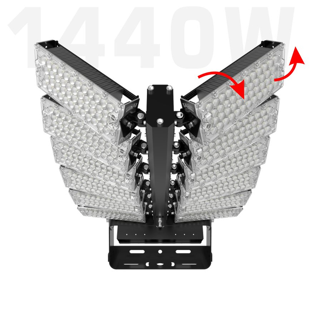 Outdoor Airport Sport Field Court 1000 Watt 1000W 1200W 1440W High Mast LED Stadium Light for Football Field