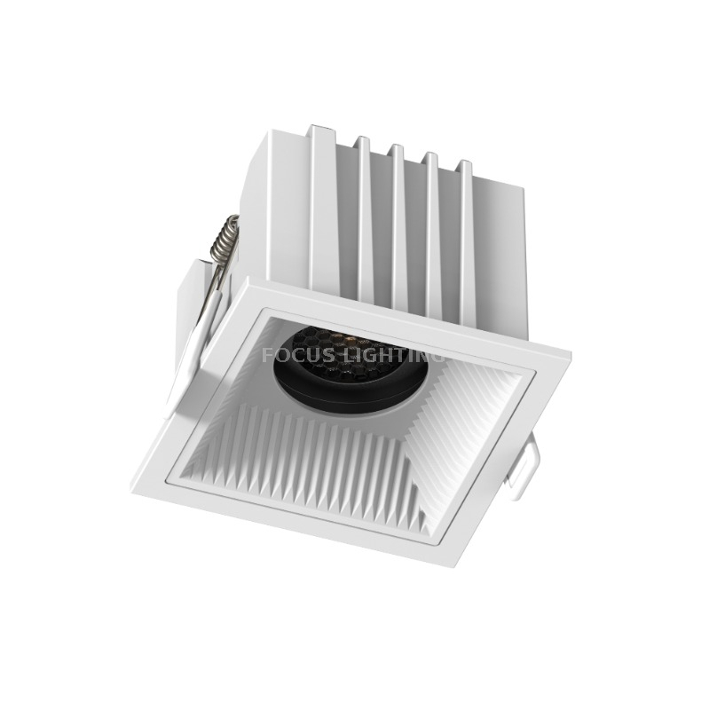 Zhao Series 6 Different Color Round Square Shape LED Recessed Downlight