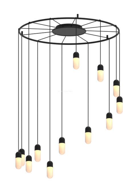 Guo Series 4 Bulbs 3 Reflectors Free Combine DIY for Any Space Ceiling Down Light