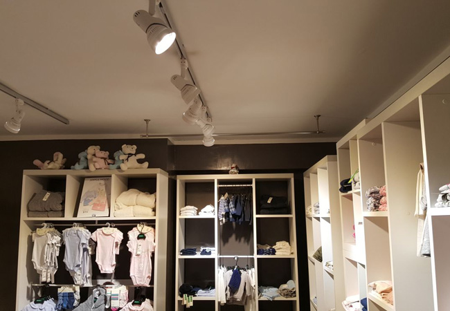 PAR30 LED track light for cloth store 