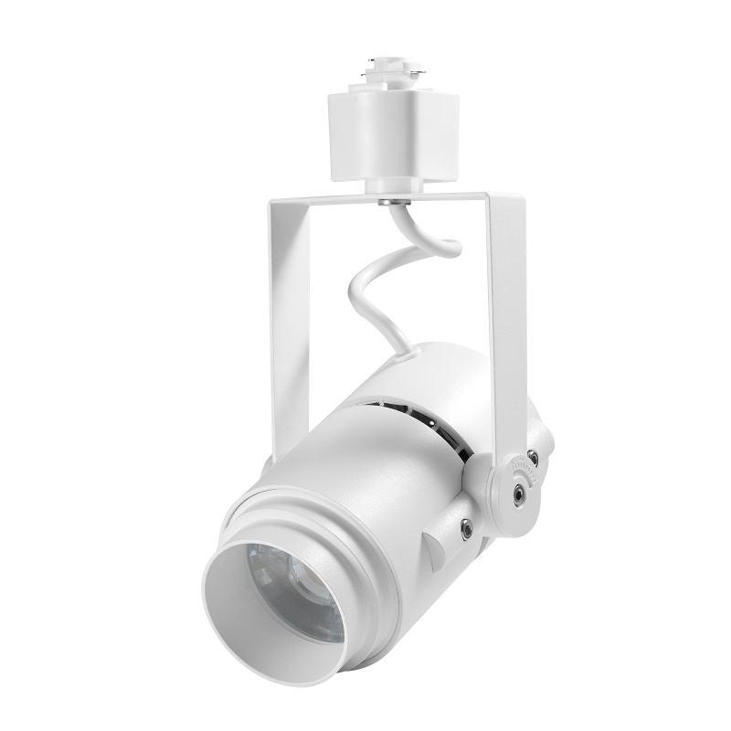 Modern 12W 15W 20W 30W White LED Focus Track Spot Light Dimmable Modern 360 Adjustable COB LED Track Lighting