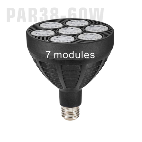 Black Color 60W E26 E27 3000K 4000K 6000K 10000K PAR 38 LED Track Light PAR38, 60W LED PAR 38 PAR38 Bulb