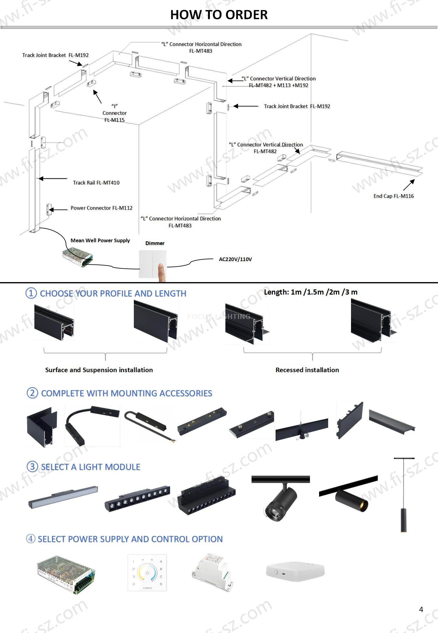 M20 Zhu Magnetic lighting installation