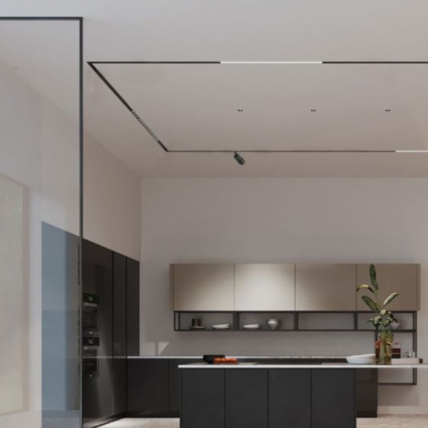 magnetic lighting rail