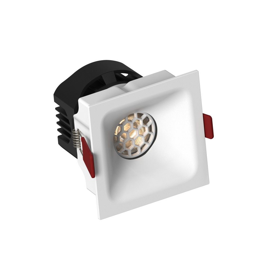 Sun Series Anti Glare Design with Honeycomb Round And Square White Downlight
