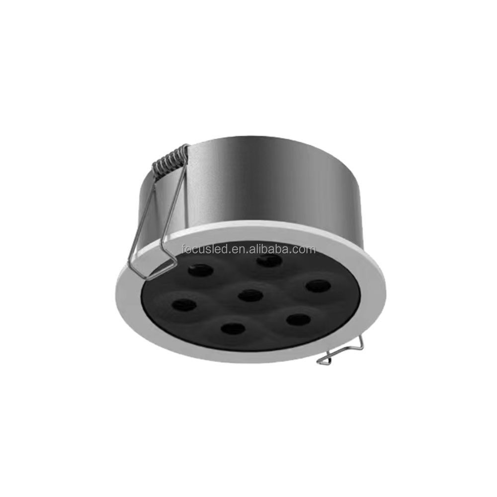 Minimalist Design Villa Indoor round 1 head Ceiling Spotlights Recessed Trim Anti Glare 2W 6W 8W 14W 18W mini COB LED Downlight