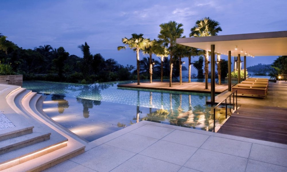 Villas Landscape Lighting Application 